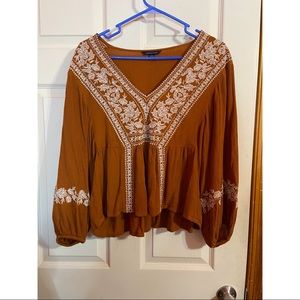 Embroidered blouse